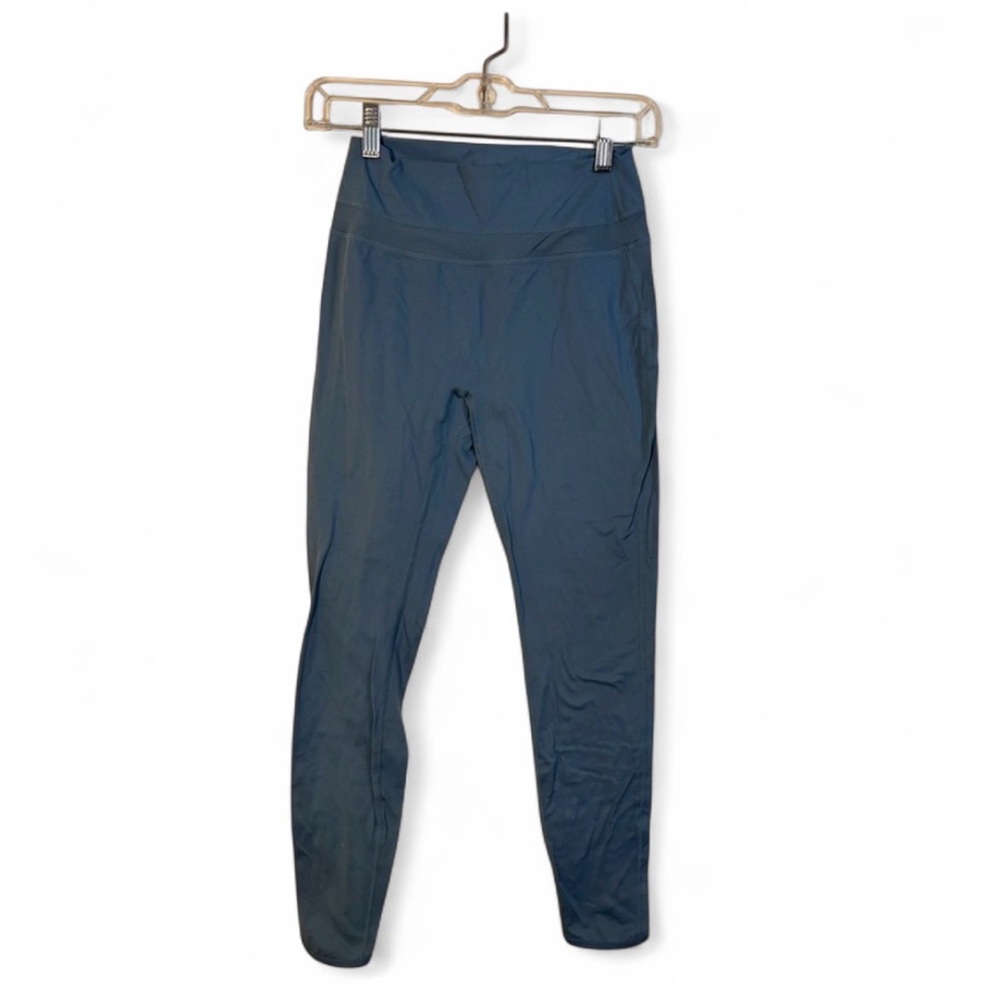 Alphalete Steel Blue Alphalux Leggings